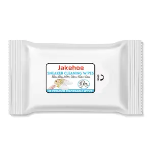 Jakehoe Multi-Functional Cleaning Wipes Disposable No Wash Wipes for Shoes Leather Sofa Care
