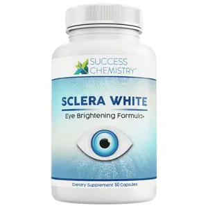 Success Chemistry Sclera White Eye-Whitening Vitamin Supplement with Eyebright & Lutein for Natural Eye Brightening - 60 Capsules - Healthcare