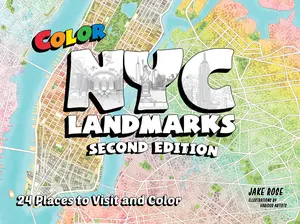 Color NYC Landmarks coloring guidebook