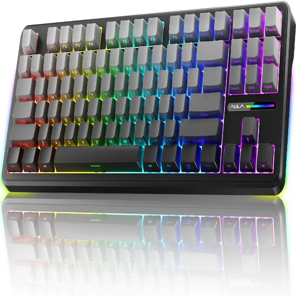 AULA F87 Mechanical Keyboard Wireless Keyboard