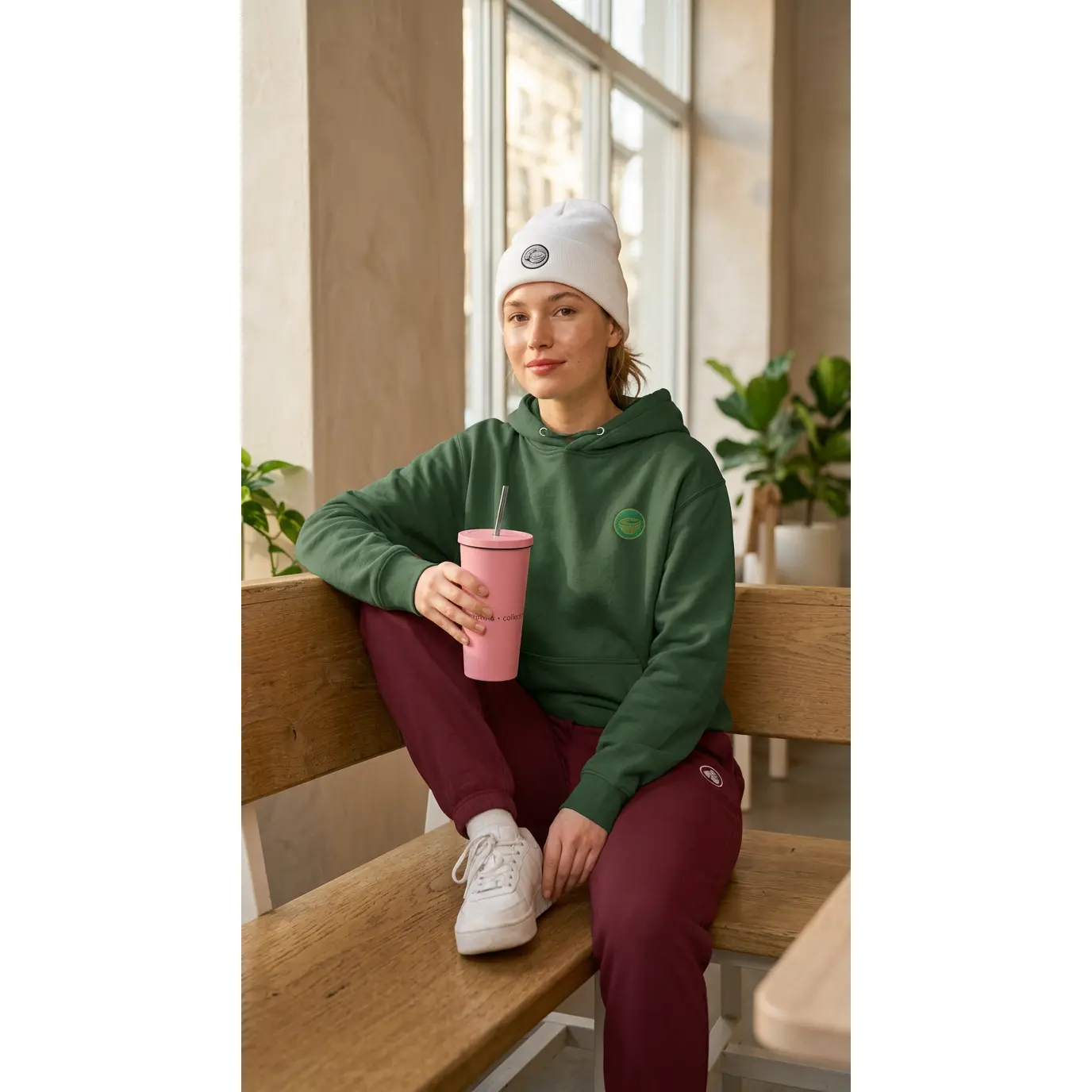 Insulated Smoothie Tumbler with Straw – Premium Reusable Cup | Smoothie Collective