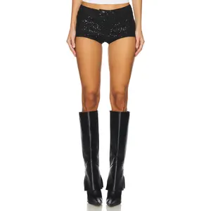 superdown Shani Micro Short in Black