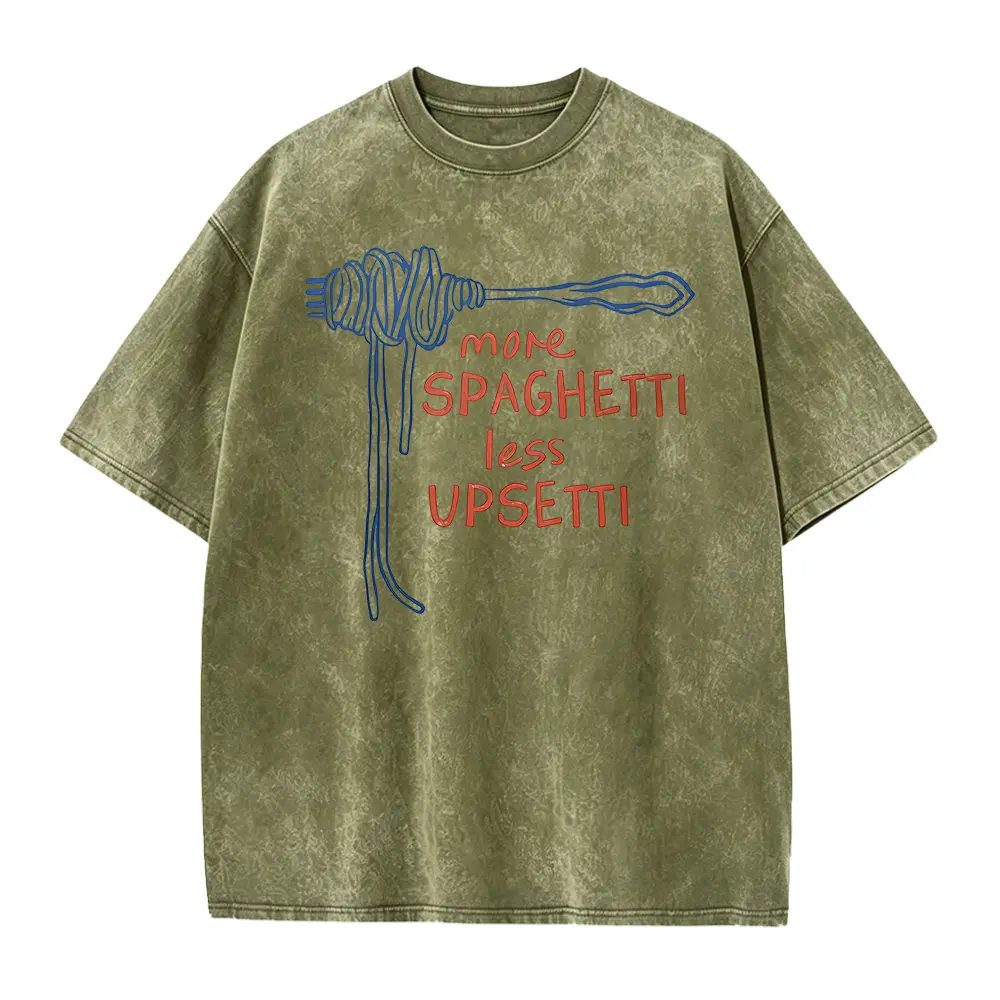 Washed T-shirt-Green