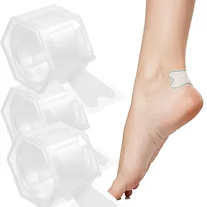 3 Rolls Blister Prevention Tape Set,Invisible Gel Patches & Heel Liners,Flexible Unscented For Hiking & Shoe Comfort,Waterproof Blister Bandages,New Year Gifts,Hand Tools Kits