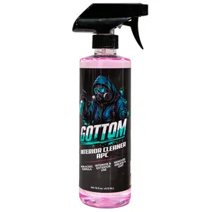 Gottom Interior Cleaner APC - Multi-Surface Car Cleaner for Leather, Vinyl, Plastic, Carpet & Upholstery - Dashboard & Seat Cleaner, All-Purpose Interior Detailer for Car Interiors