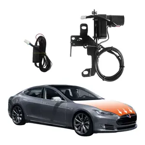 For Tesla Model S 2021-2025 Frunk Soft Close Kit Automatic Electric Suction Lock Quick Install Front Trunk Accessories