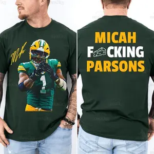 Micah F*cking Parsons shirt.,Green Bay Women Men Shirt, Micah Parsons Tee, Casual Wear, shirt for fan, 2 side shirt