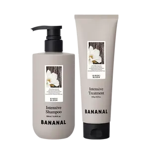 [Bananal] Korean Intensive Duo - Shampoo and Treatment for Thinning Hair | Strengthening & Nourishing | Rice Water Protein + Biotin + Salicylic Acid | Hinoki Bloom Scent | Korean Haircare