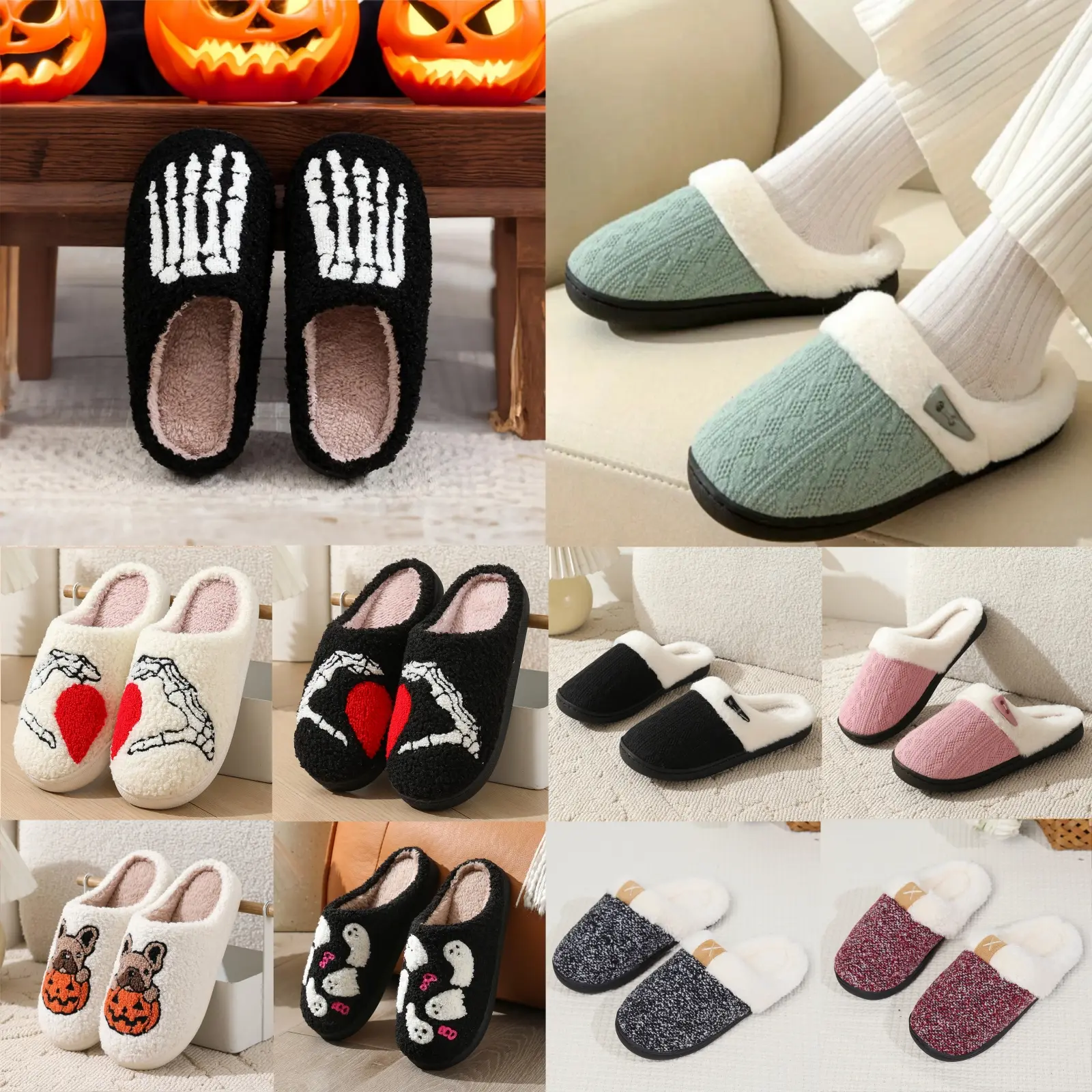 Women's Dachshund Plush Slippers, Cozy Fabric Party Shoe with Warm Fur Lining, Memory Foam Arch Support, and Non-Slip Sole, Footwear, Indoor, Soft, Home, Slip On, Ankle, Synthetic, Fluffy, Round Toe, Dachshund Charm Adds Playful Charm, Chic, Cute, Animal,