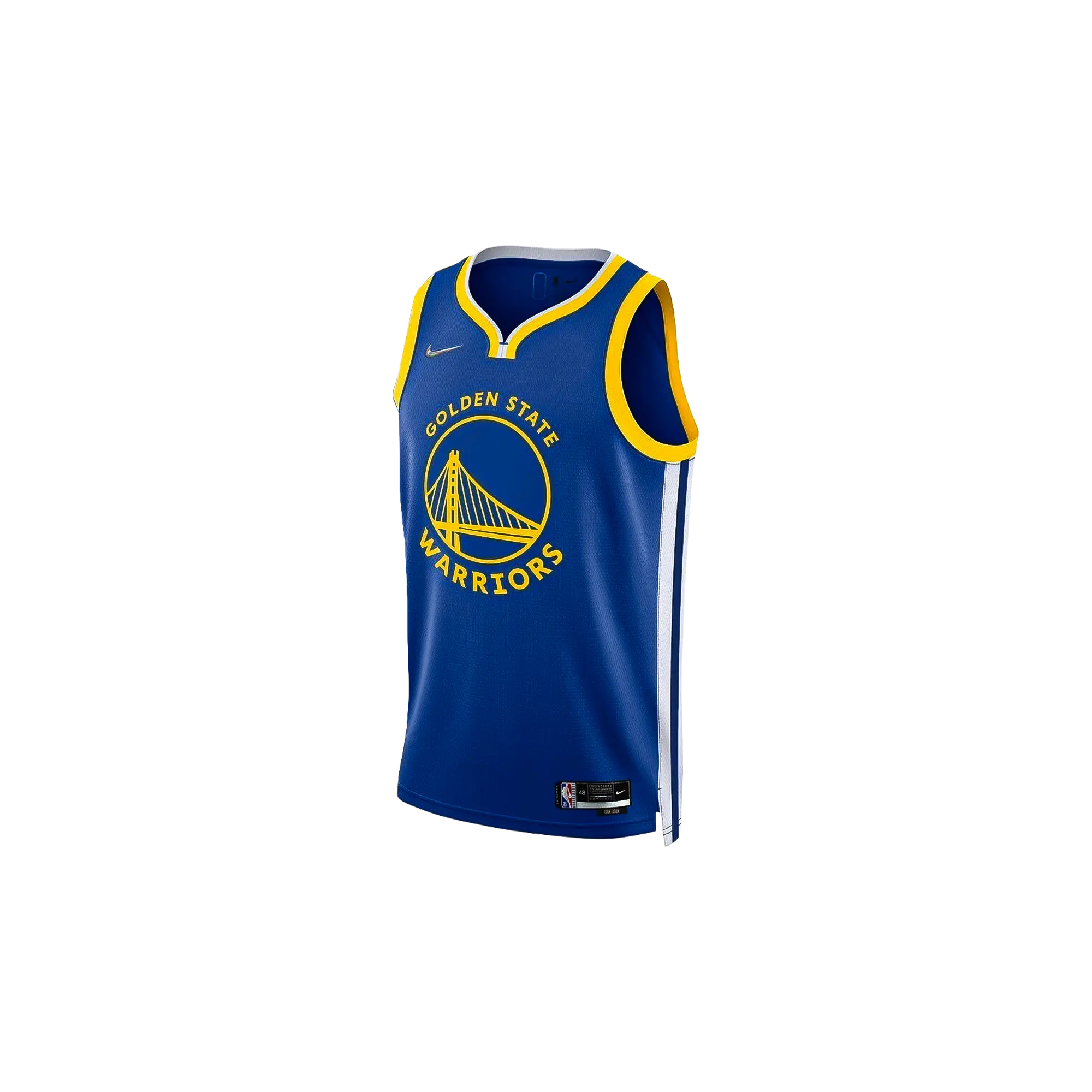 Golden State Warriors 21/22 Diamond Icon Edition NBA Swingman Jersey "Blue / Yellow / White" DN2614 495