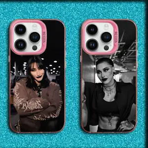 R-Rhea Ripley Wrestler Phone Case For IPhone 16,15,14,13,12,11,Mini,Pro,MAX Pink Matte Silicone Cover Premium Phone Case Deals For You