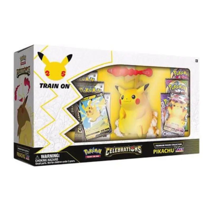 Pokemon 25th Celebration Pikachu Vmax Premium Figure Collection