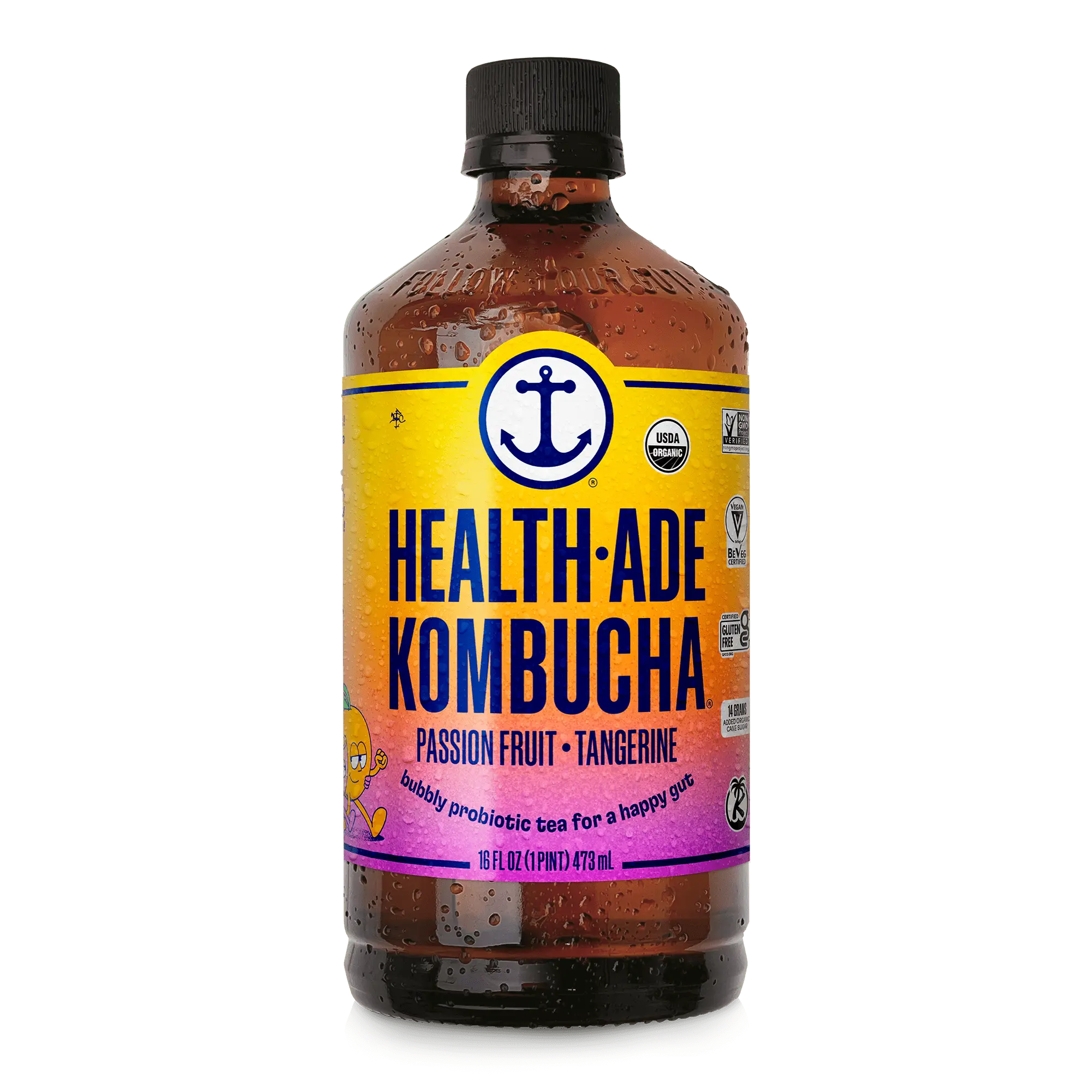 Passion Fruit-Tangerine Kombucha Passion Fruit-Tangerine Kombucha