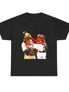 Jason Varitek T-Shirt, Brownish, Unisex, Boston Sox Fan Gift, Game Day Tee, Casual Short Sleeve, All Seasons, Clothes