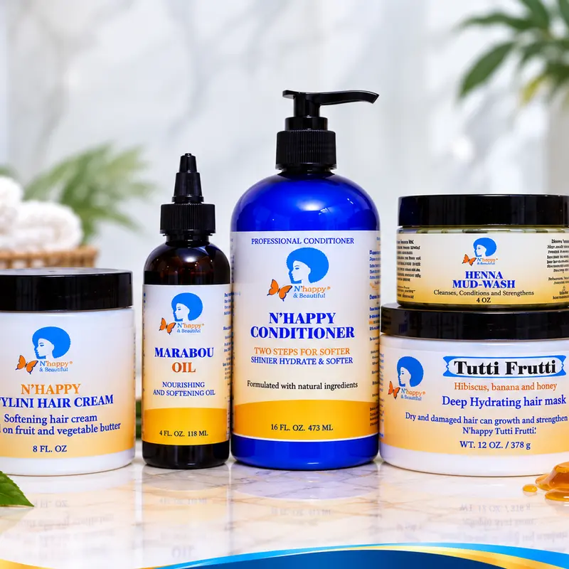 Choublak pou Marabou set for Afro Hair Care