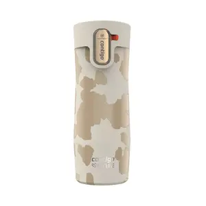 Contigo x Ally Love 16oz West Loop 3.0 Stainless Steel AutoSeal Travel Mug Oat Milk