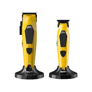 JRL Professional Diamante Yellow Cordless Clipper & Trimmer