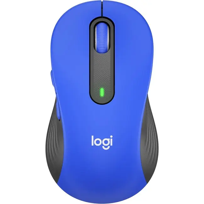 Logitech Signature M650 L Full-size Wireless Scroll Mouse w/ Silent Clicks Blue