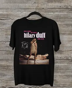 NEW HILARY DUFF TOUR 2026 T Shirt Black All Size S-5XL AM3043