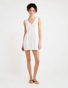 Wayside Mini Dress | White