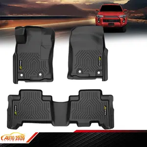 TPE Floor Mats Fit For 2014-22 Lexus GX460 13-23 Toyota 4Runner,All Weather 3D TPE Floor Mats Liners,Waterproof Non-slip Durable Floor Mats Upgraded Version
