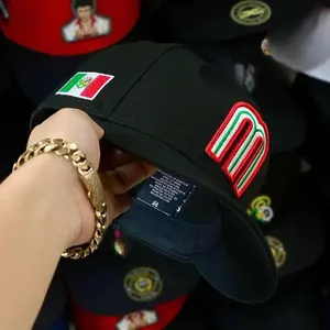 Unisex Mexican Flag Geometric Pattern Baseball Cap - Adjustable Sun Protection Hat for Spring, Fall - Casual Outdoor Travel Headwear