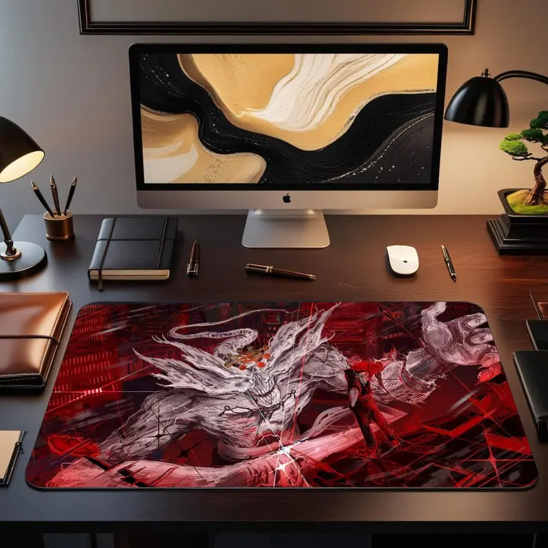 [Sale Up to 65% Off][Free Shipping] Jujutsu Kaisen Mouse Pad Large Anime Desk Mat Cool Anime Mousepad Gaming Desk Mat JJK Mouse Pad Gift for Anime Fans