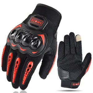 Motorcycle Gloves Motorbike Gloves Touch Screen Breathable Guantes Moto Gloves Racing Summer Spring Men Women Luva Moto DH Motorcycle Riding Gloves Protective Gear
