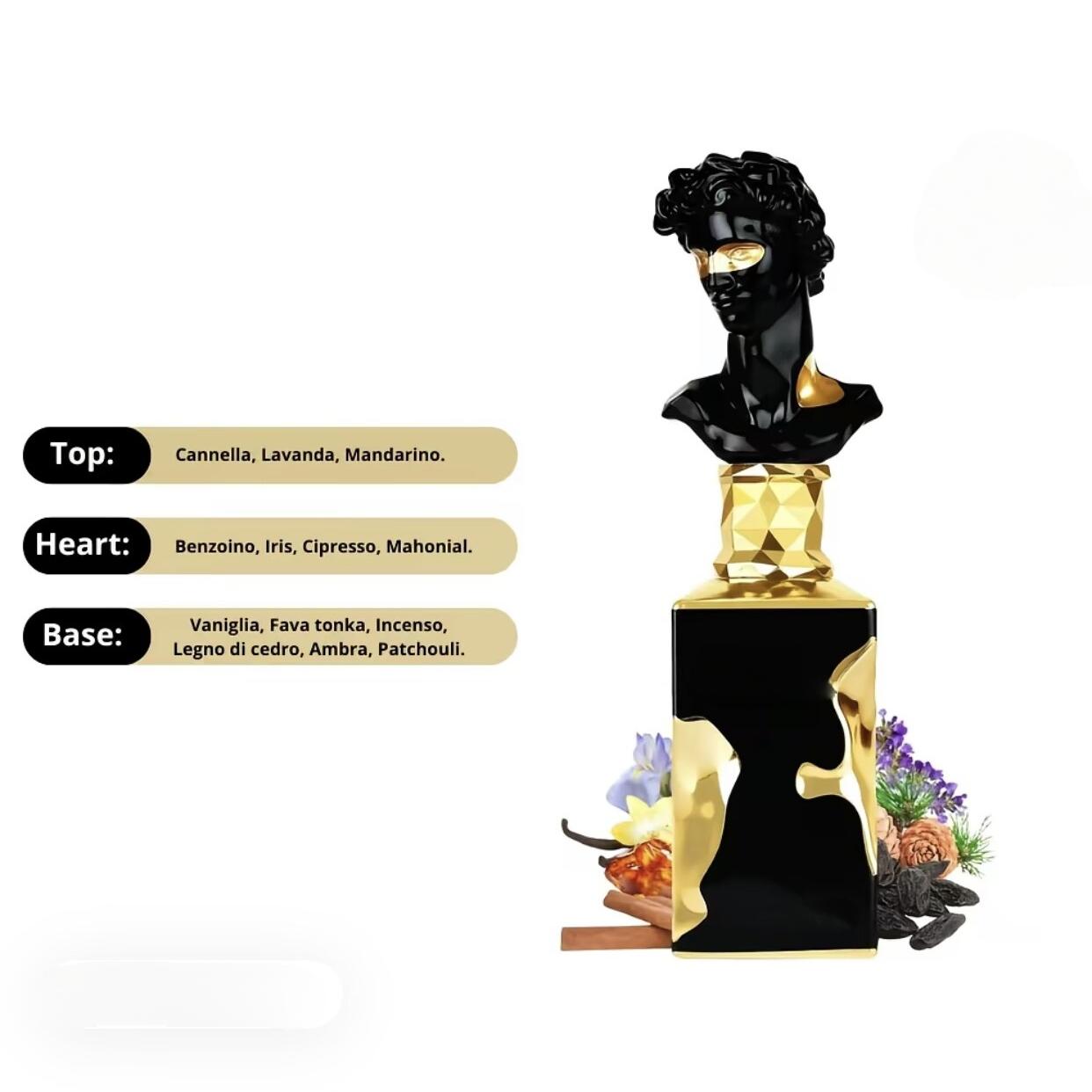 HIS CONFESSION  Perfume for man | 100ml/3.4 oz | Men's Perfume | Oriental Woody Scent | Niche & Premium | Long-lasting Light Fragrance | High-grade Woody Scent | Irresistible Fragrance for Women | curations good scent | perfume para hombres