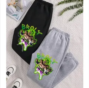 Vintage DBZ Broly Anime Sweatpants, Workout Outfit, Gym Sweatpants, Pump Cover, Gift for Him, Fitness Gift, Weightlifting Pants