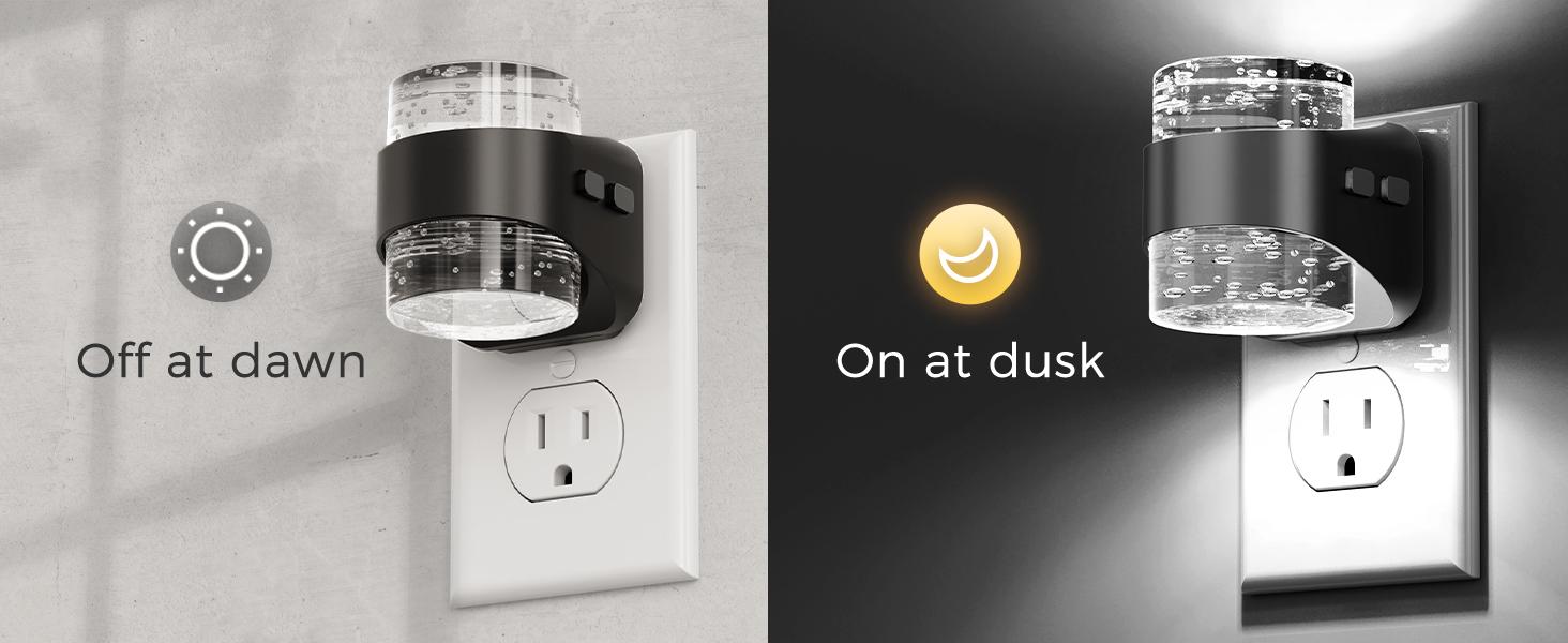ISUNMEA 2 Pack LED Night Light, Bubble Night Lights Plug into Wall, 3000K/4000k/5000K Adjustable Color Temperature Night Light,Dimmable Nightlights with Dusk to Dawn Sensor for Rooms Bathroom Hallway ISUNMEA 2 Pack LED Night Light, Bubble Night Lights Plug into Wall, 3000K/4000k/5000K Adjustable Color Temperature Night Light,Dimmable Nightlights with Dusk to Dawn Sensor for Rooms Bathroom Hallway