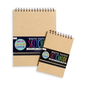 White DIY Cover Sketchbook