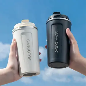 Smartcook Thermo Coffee Cup 17 Oz Tumblers with Lid - Stylish Water for Home and Outdoor Adventures