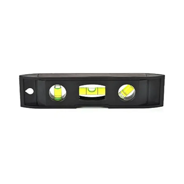 Halloween Fall Gift 6-Inch Magnetic Torpedo Level with 3 Bubble Vials – Spirit Level Measuring Tool for Accurate Leveling and Alignment