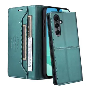 WWH Flip Leather Case for Samsung Galaxy A16 A36 A56 A26 A55 A35 A15 A25 A17 A05S A14 A24 A34 A54 A13 A33 A53 A73 5G Magnetic Wallet