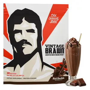 Vintage Brawn Protein Powder 30 Servings (Gusset Bag) Vintage Brawn Protein Powder 30 Servings (Gusset Bag)