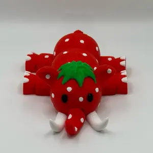 Strawberry Elephant OG Steal Brainrot Flexi Desk Figure