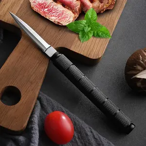 Brass Mini Survival Knife - Keyring Safety Lock, Sharp Blade for Camping EDC Essential