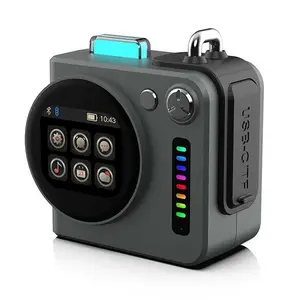 Valentines Gift All-in-1 Smart Bluetooth Speaker with Touch Screen, Portable Loud HD Bass BT5.4, Display Lyrics, Calling, Alarm, Weather, Calendar, Photo Gallery, RGB Lights for Home Outdoor Travel Party