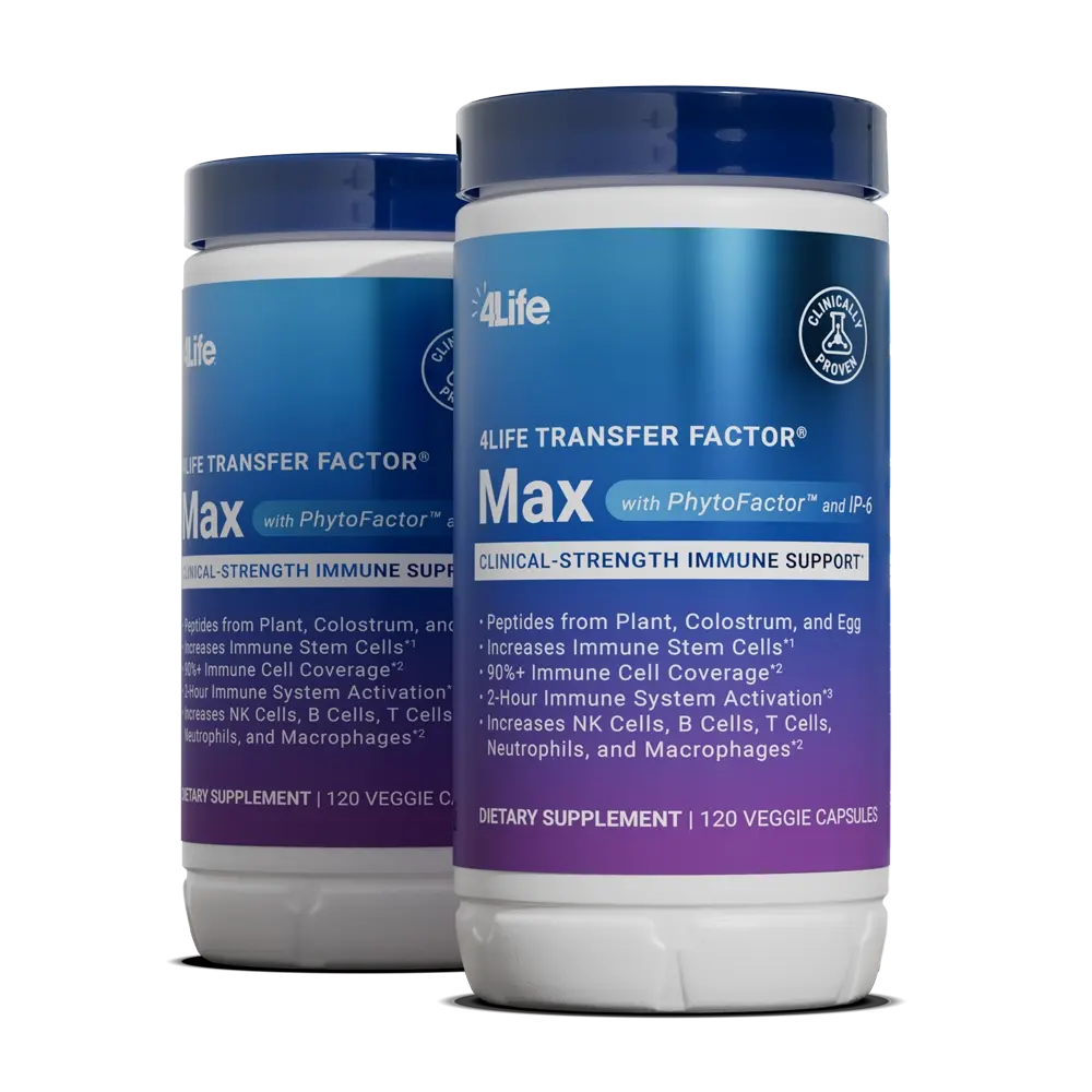 4Life Transfer Factor Max Duo – 120 Veggie Capsules