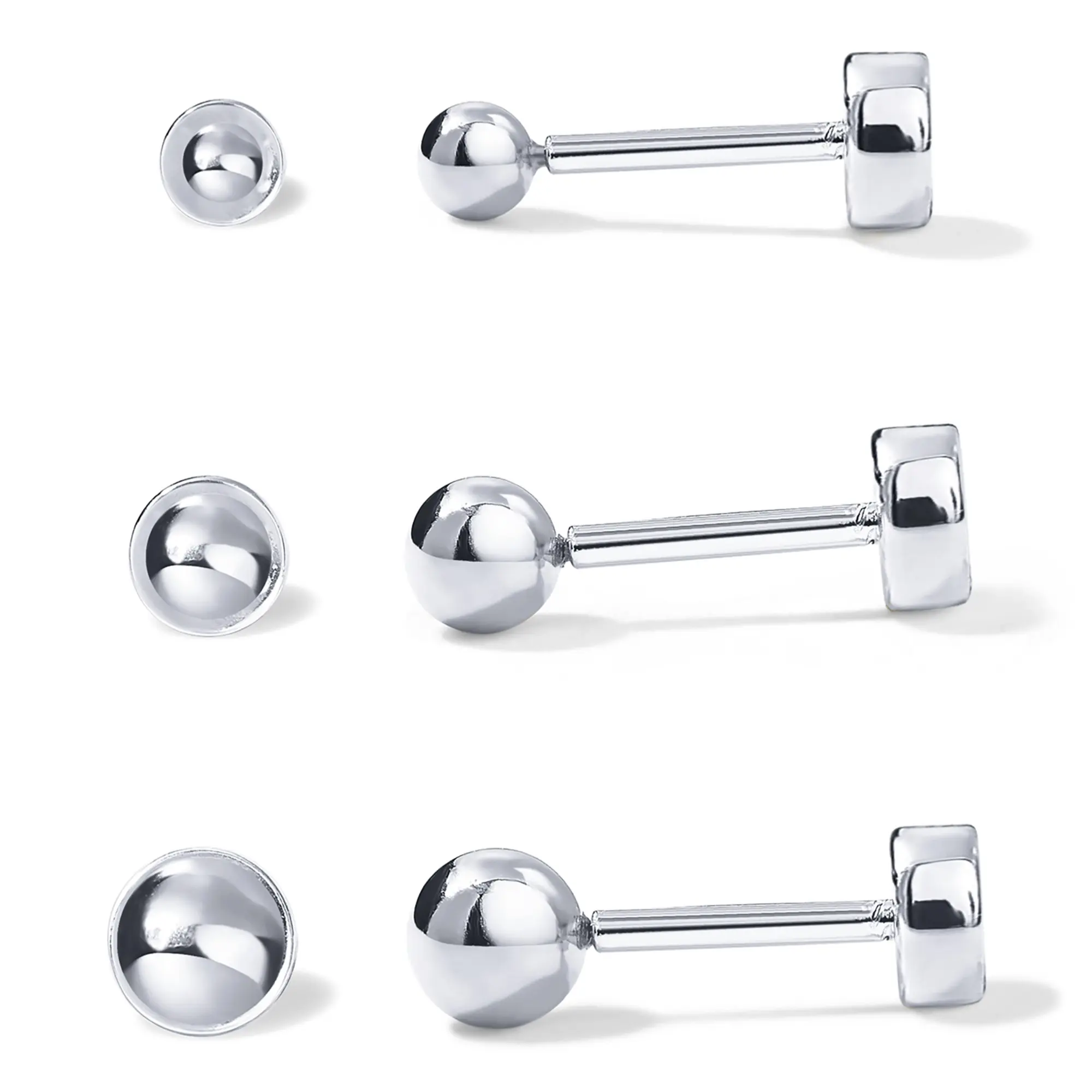 3-Size Pack - White Gold