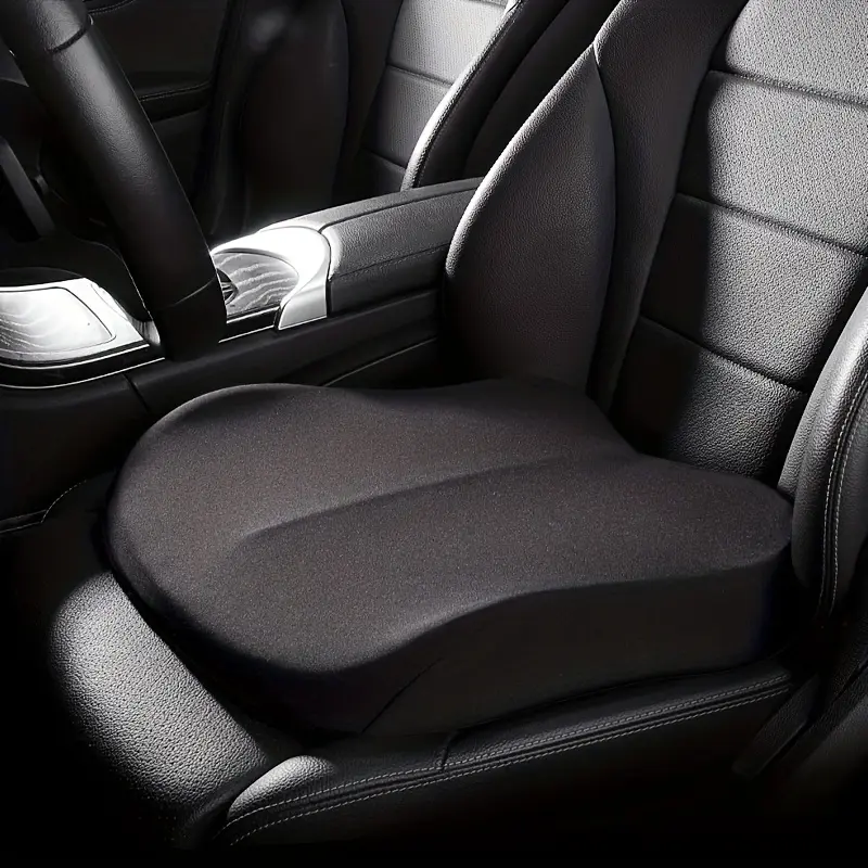 Car Booster Seat Cushion for Adult - Car Seat Pillow Cushion with Memory Foam, Non-slip Car Seat Height Boost Mat Pad Improving Driving View for Truck Office Chair Wheelchair