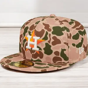 [60237946] MENS NEW ERA MLB HOUSTON ASTROS 5950 DUCK CAMO FITTED - DUCK CAMO