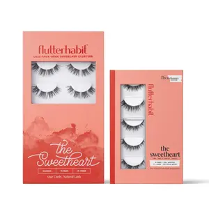 Dual Definition Set - Pair of Classic Application and Pre-Glued Press On Eyelash Extensions