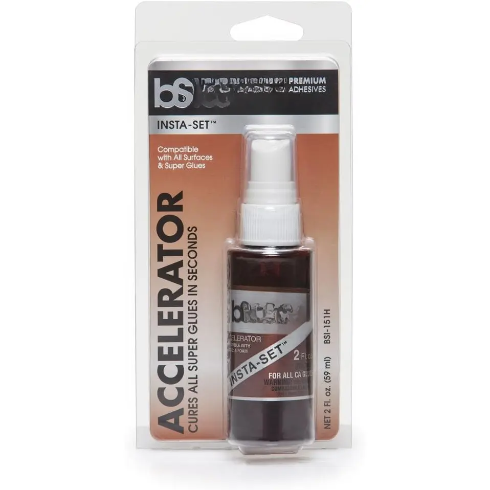 BSI-151H Insta-Set Super Glue Accelerator,Clear, 2 fl. oz.