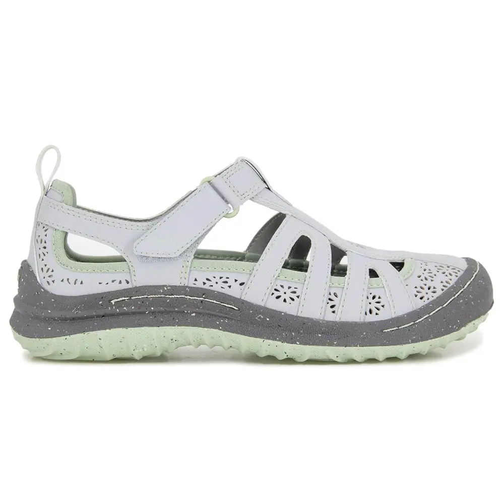 Jambu Womens Joy Cut Out Slip On Sneakers Shoes Casual - Grey