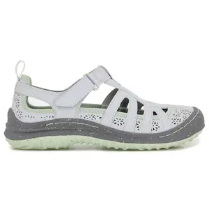 Jambu Womens Joy Cut Out Slip On Sneakers Shoes Casual - Grey