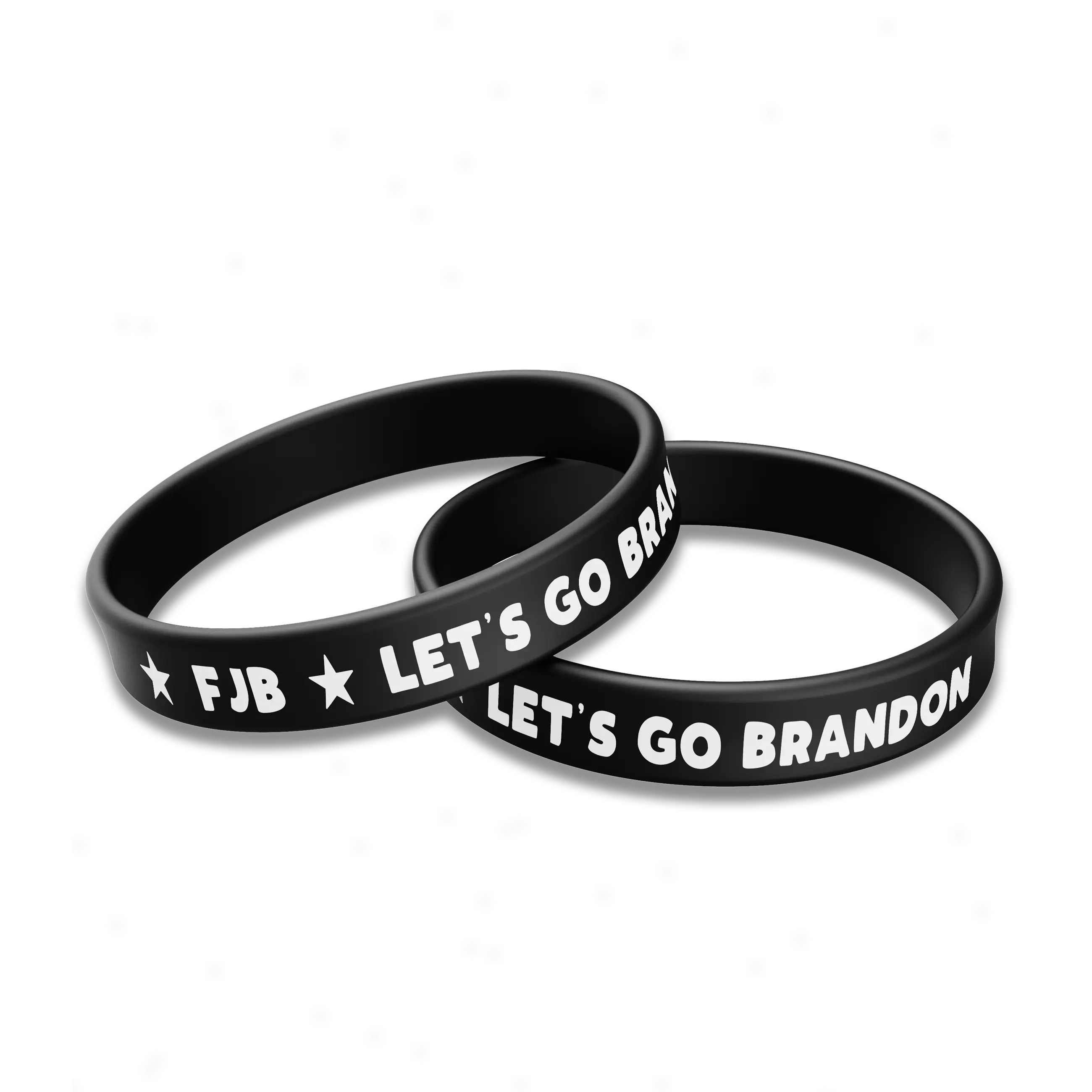 Let's Go Brandon - FJB Wristband - Black