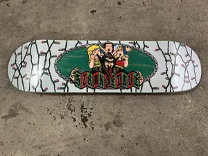 Strangelove x Old Skull Exclusive Krampus Skateboard Deck - Hand Signed by Sean Cliver - Screen Printed - In Stock!