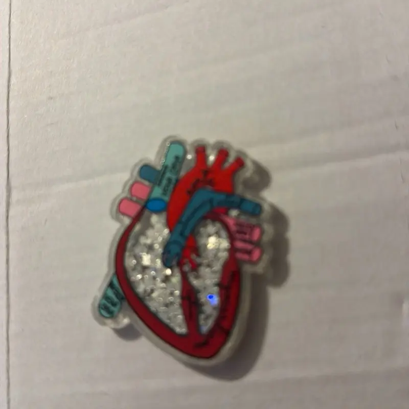 Acrylic Shakers for badge reels-assorted * nurse/*teacher/*religeous